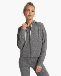 Granite Cropped Hoodie