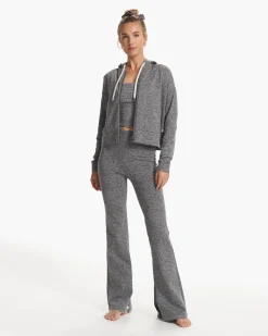 Granite Cropped Hoodie