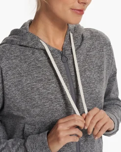 Granite Cropped Hoodie