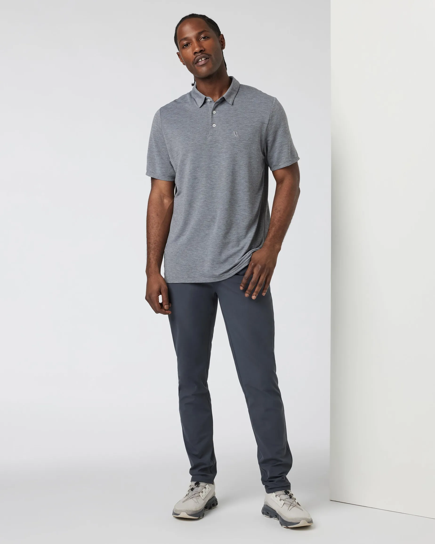 Knit Twill Polo