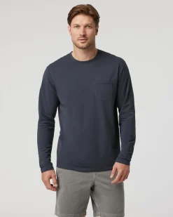 Long Sleeve Men's Feather Tee