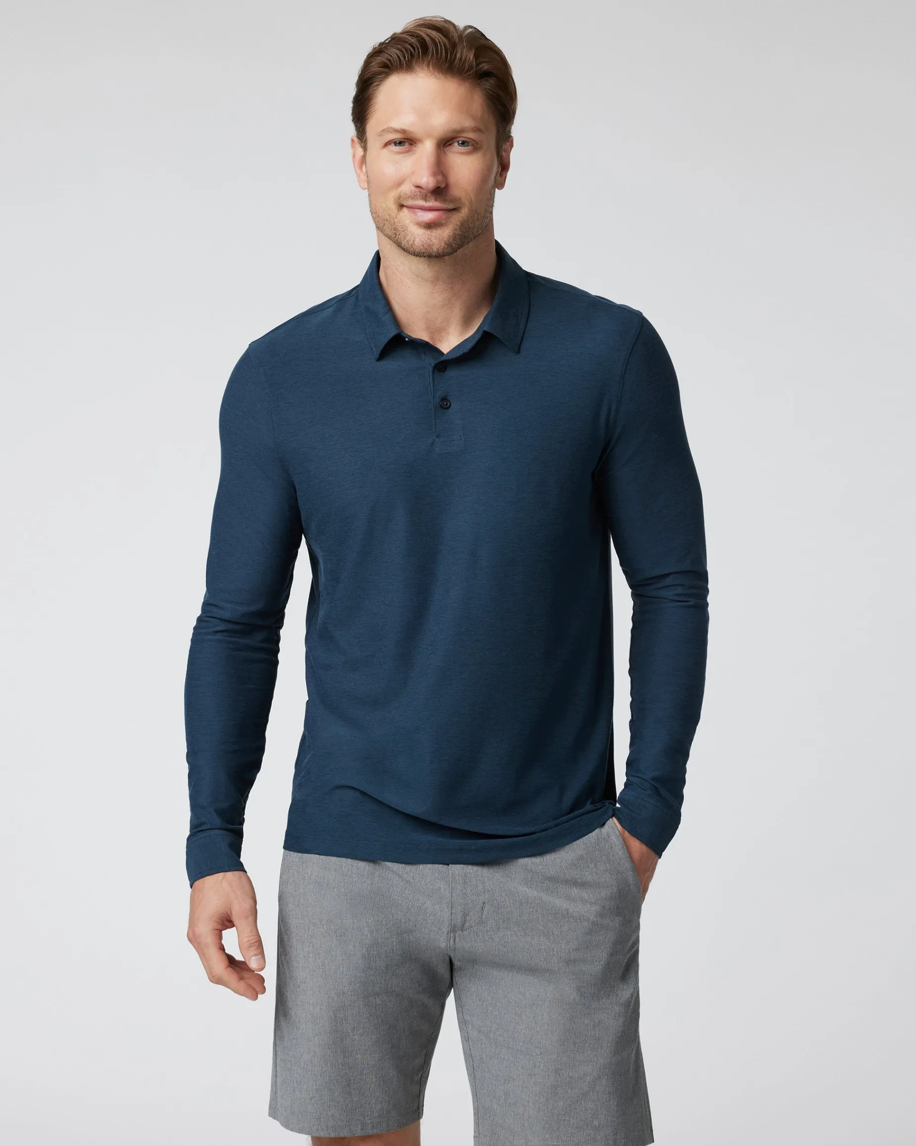 Long Sleeve Strato Tech Polo
