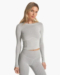 Long Sleeve Textured Chilled Out Top