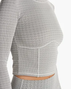 Long Sleeve Textured Chilled Out Top