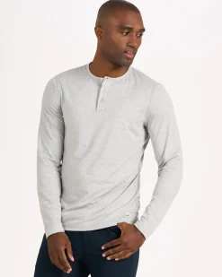 Long-Sleeve Ease Performance Henley
