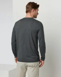 Long-Sleeve Ease Performance Henley