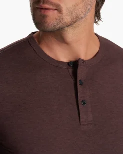 Long-Sleeve Ease Performance Henley