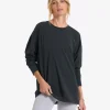 Long-Sleeve Feather Tee