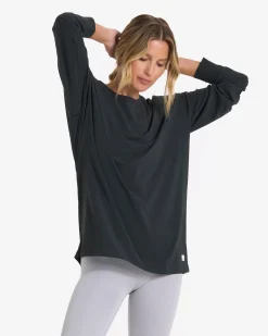 Long-Sleeve Feather Tee