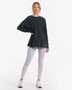 Long-Sleeve Feather Tee