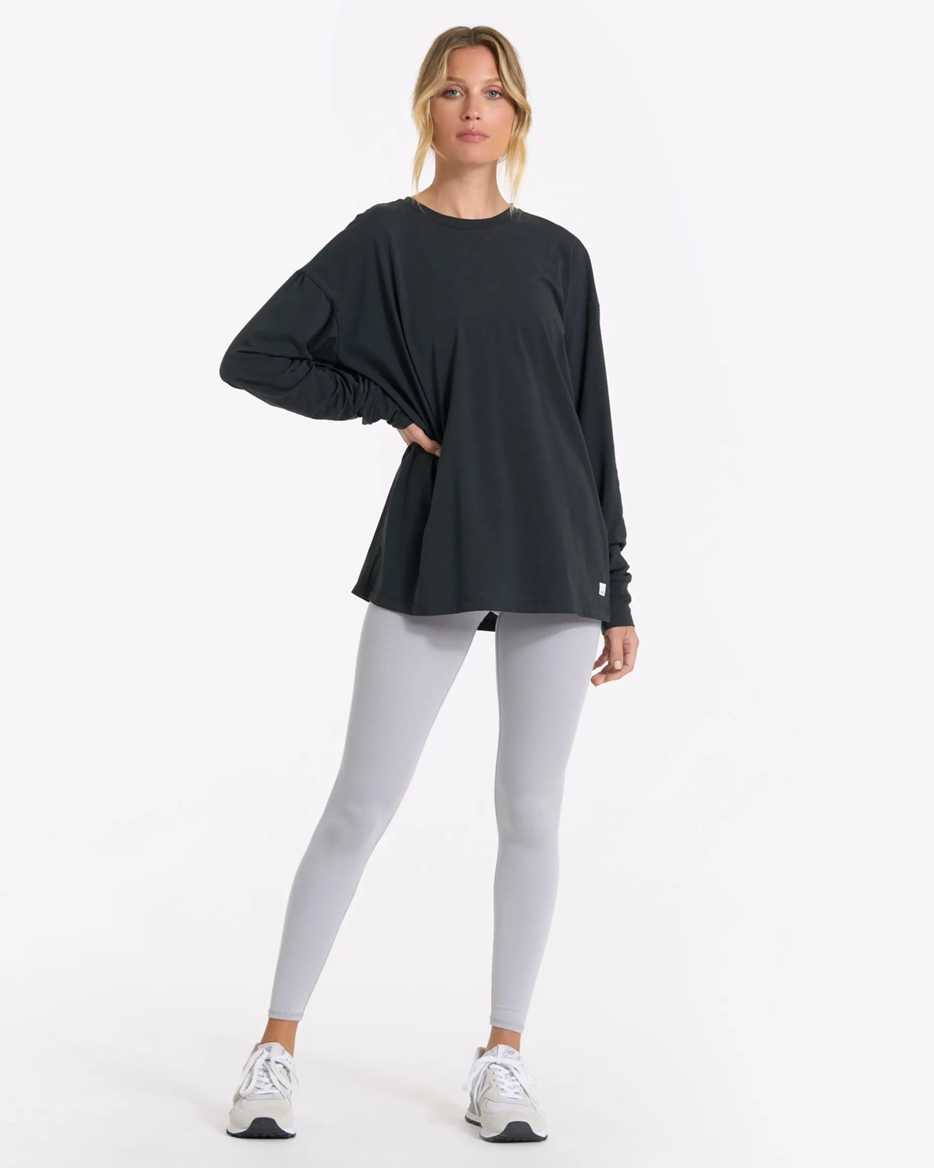 Long-Sleeve Feather Tee