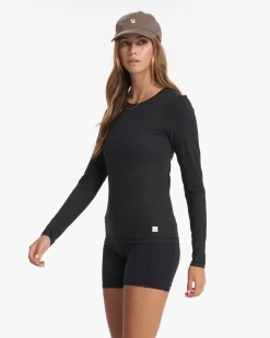 Long-Sleeve Lux Crew
