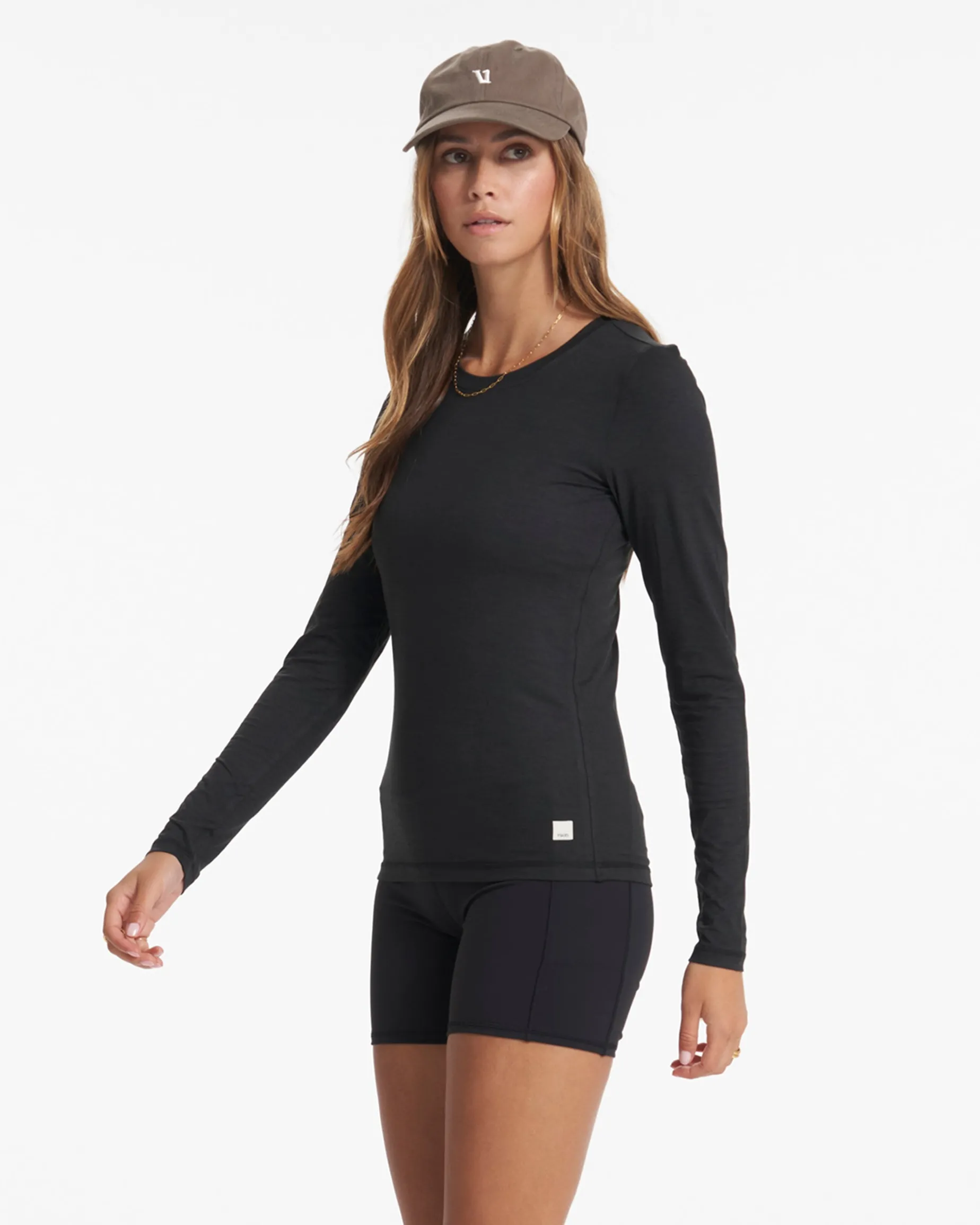Long-Sleeve Lux Crew
