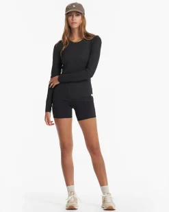 Long-Sleeve Lux Crew