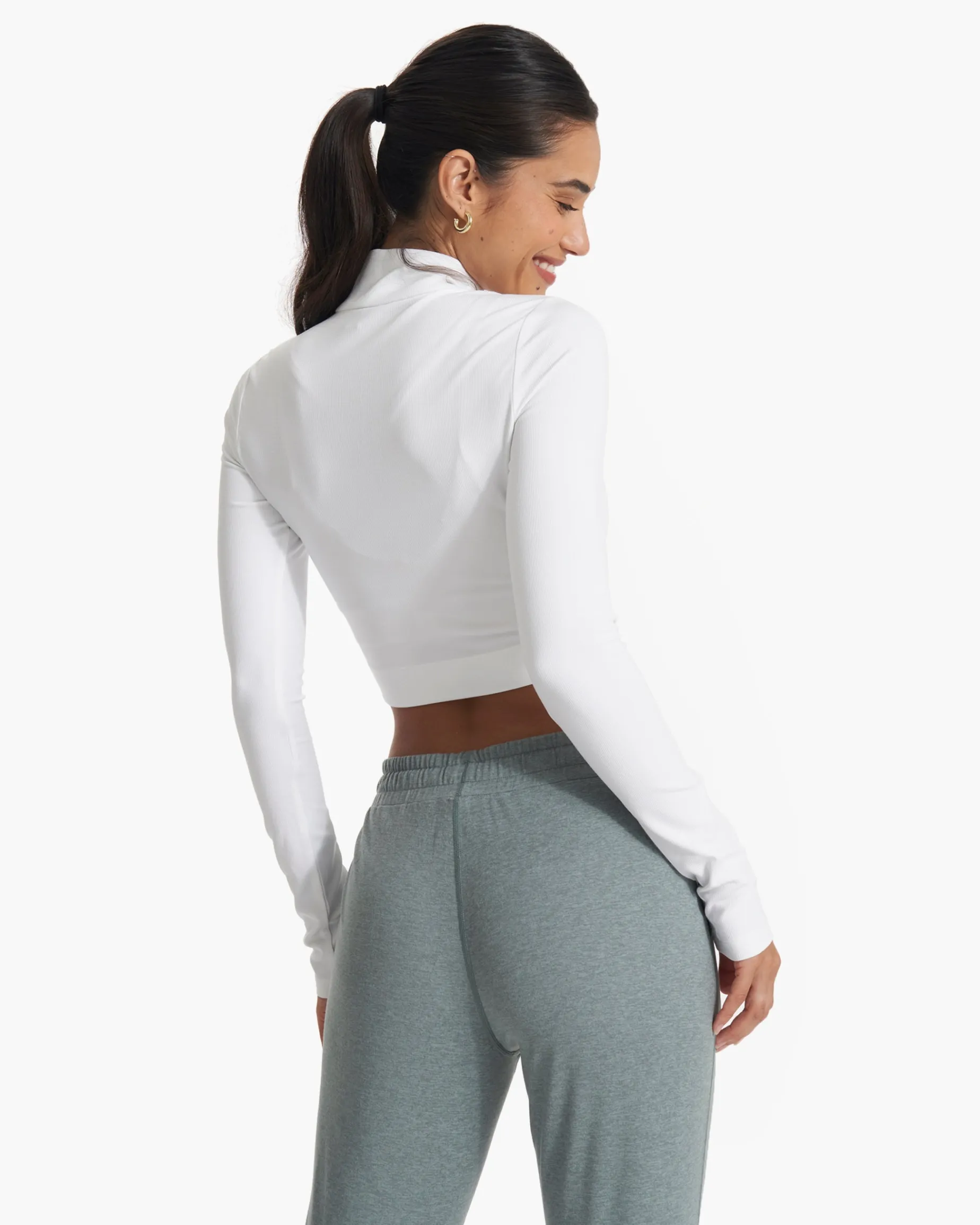 Lux Rib Half Zip