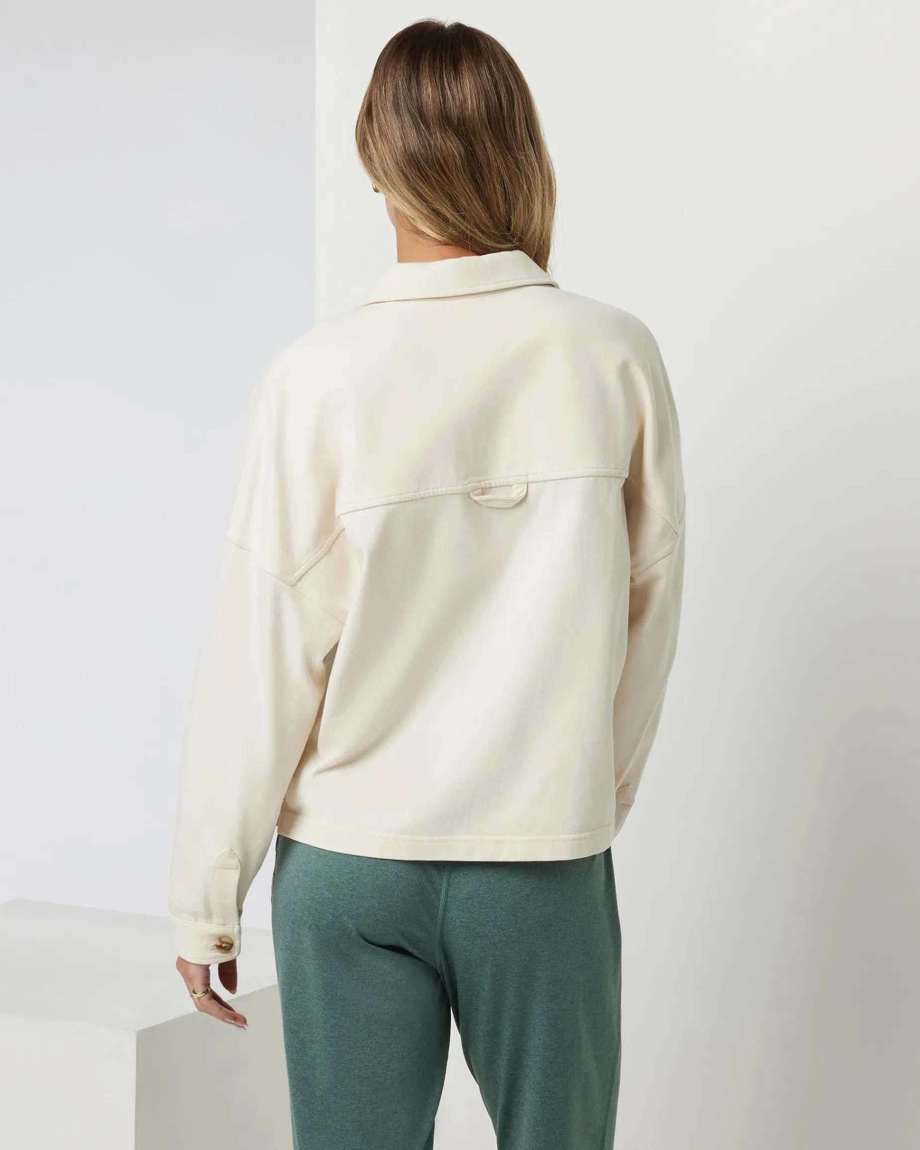 Mackenzie Cropped Shirt Jacket