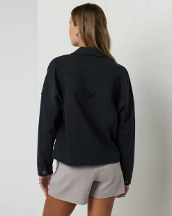 Mackenzie Cropped Shirt Jacket