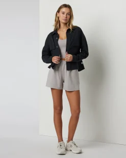 Mackenzie Cropped Shirt Jacket