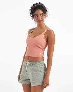 Rib Crop Tank