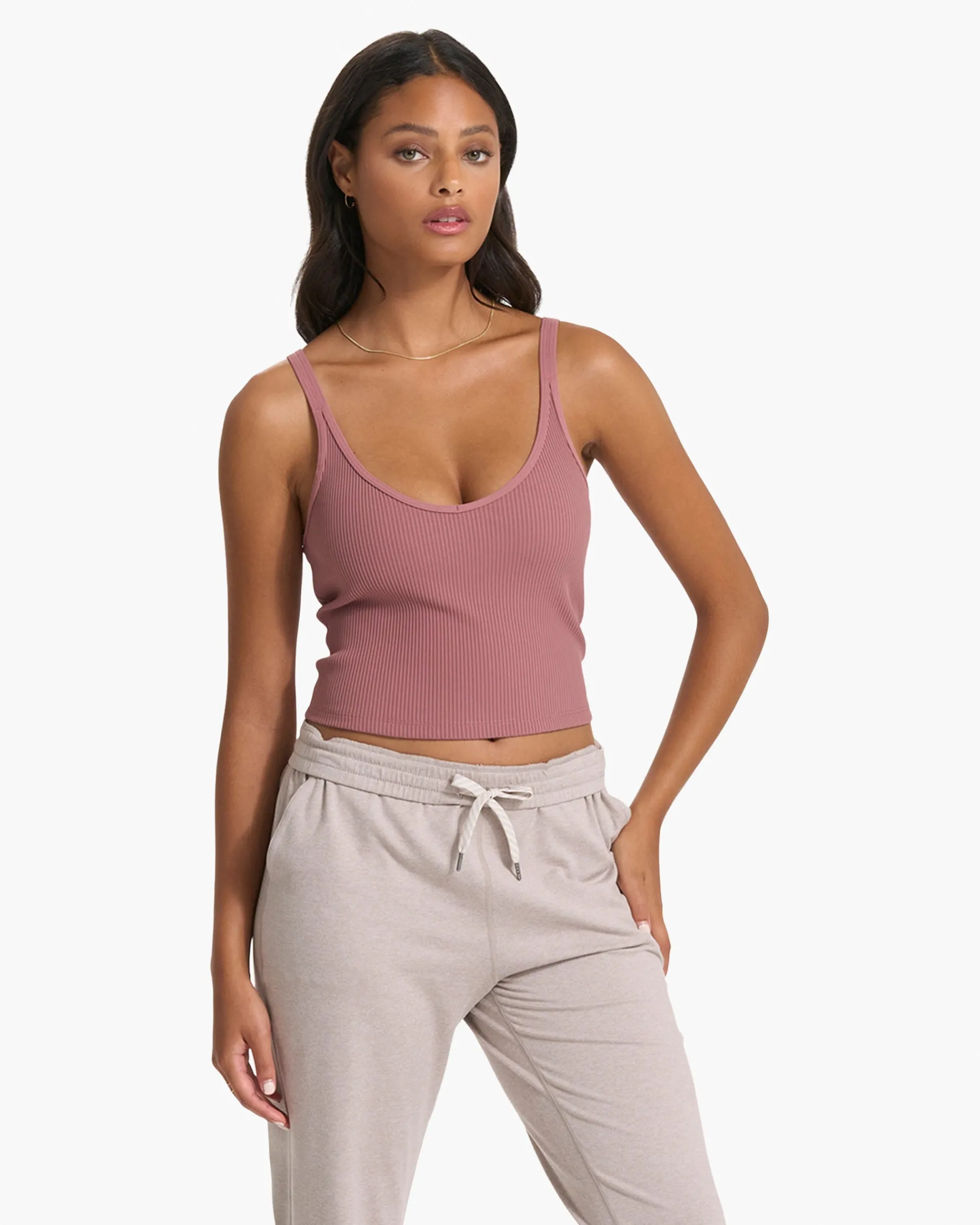 Rib Crop Tank