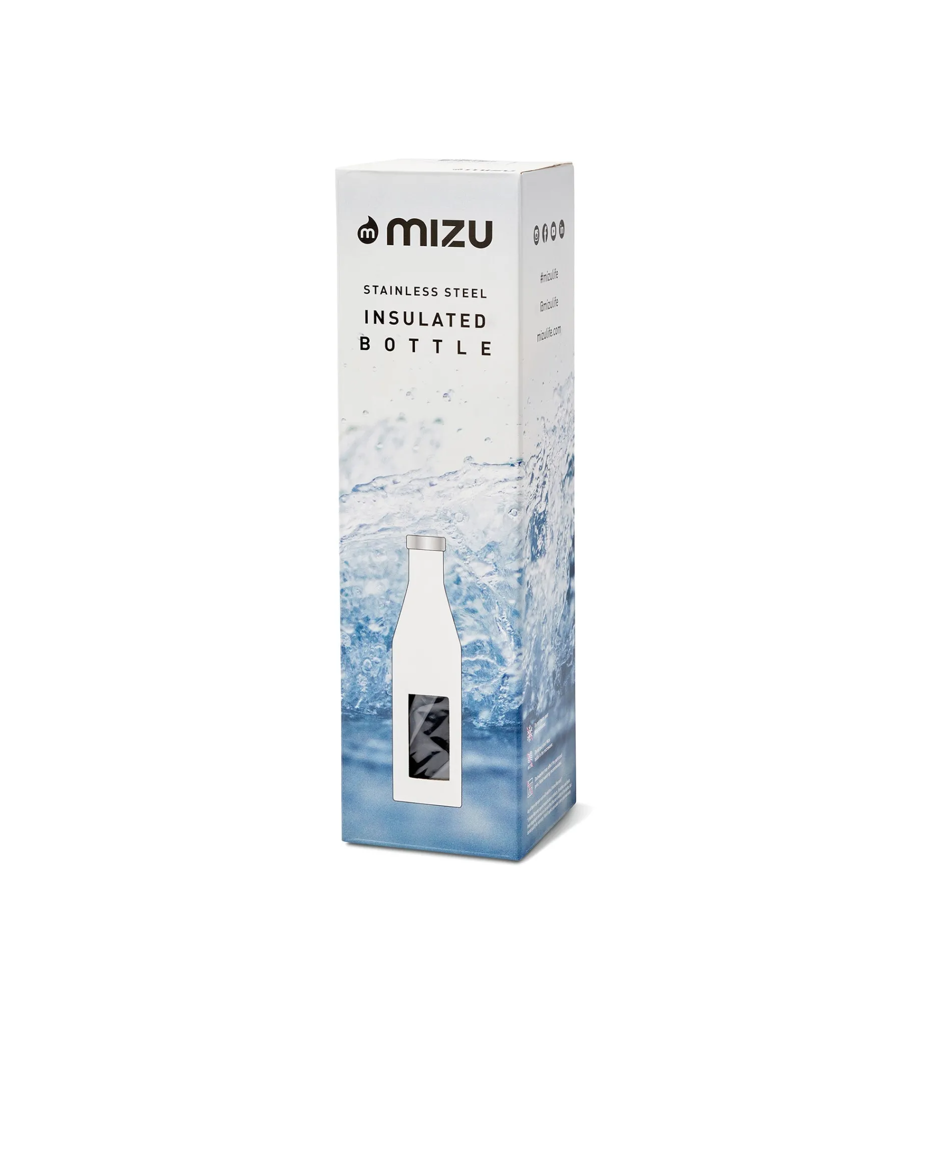 S6 Wordmark Mizu Water Bottle