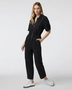 Short Sleeve Coastline Jumpsuit