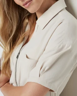 Short Sleeve Coastline Jumpsuit