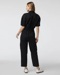 Short Sleeve Coastline Jumpsuit