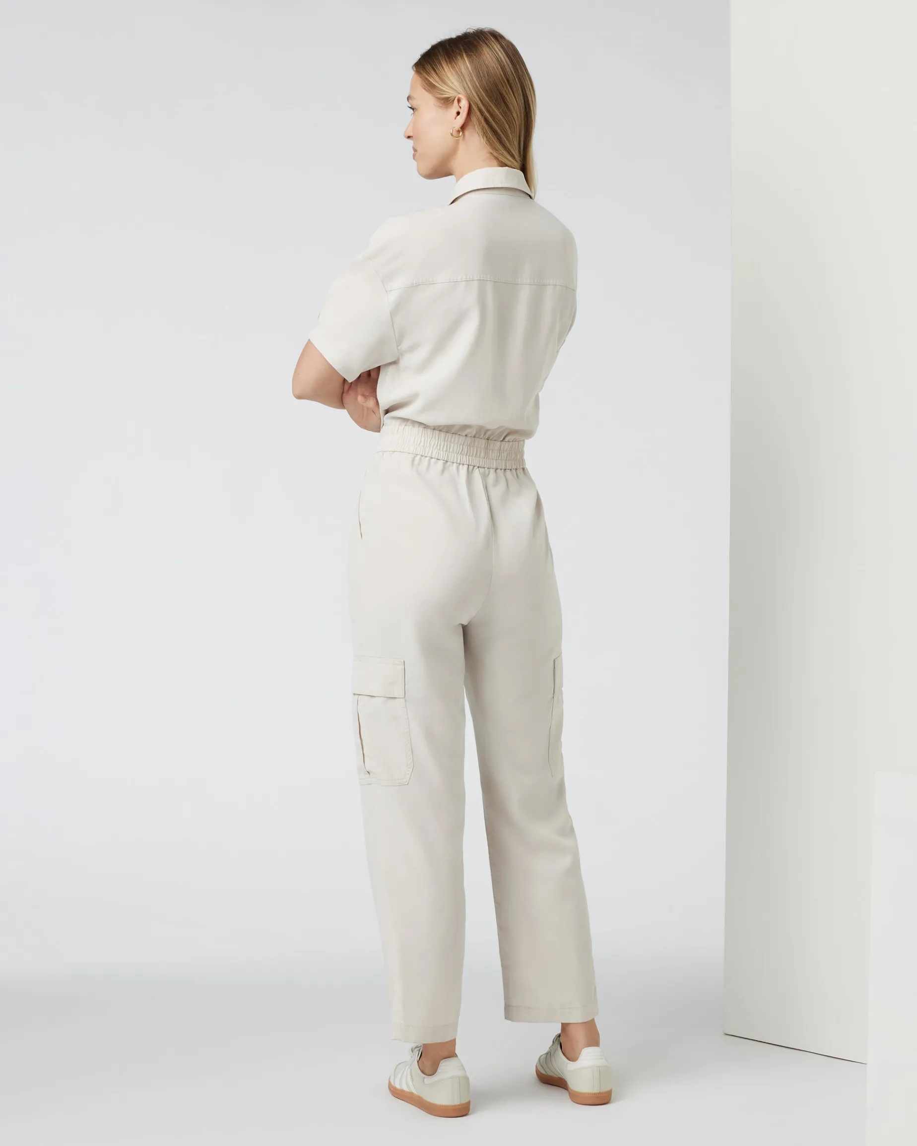 Short Sleeve Coastline Jumpsuit