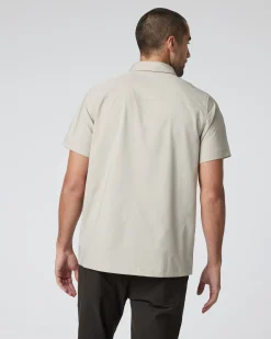 Short Sleeve Manhattan Button Down