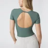 Short Sleeve Pose Bodysuit