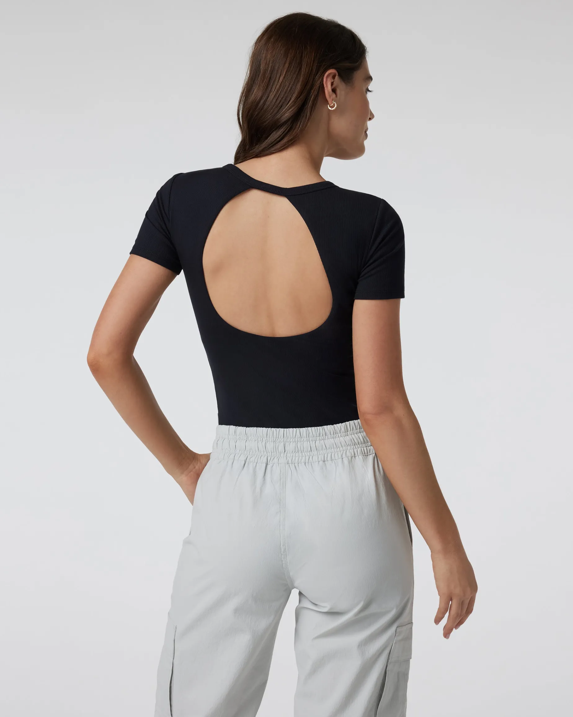 Short Sleeve Pose Bodysuit