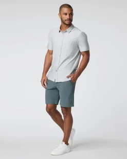 Short Sleeve Strato Button Down