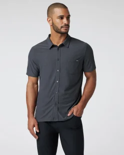 Short-Sleeve Ace Button Down