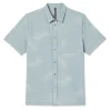 Short-Sleeve Bridge Button Down