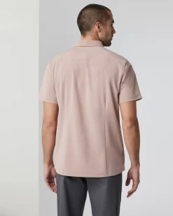 Short-Sleeve Bridge Button Down