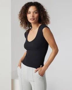Sleeveless Cove V Neck
